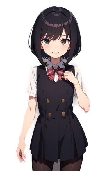 店員の制服っぽい女子 / A girl who looks like a clerk's uniform