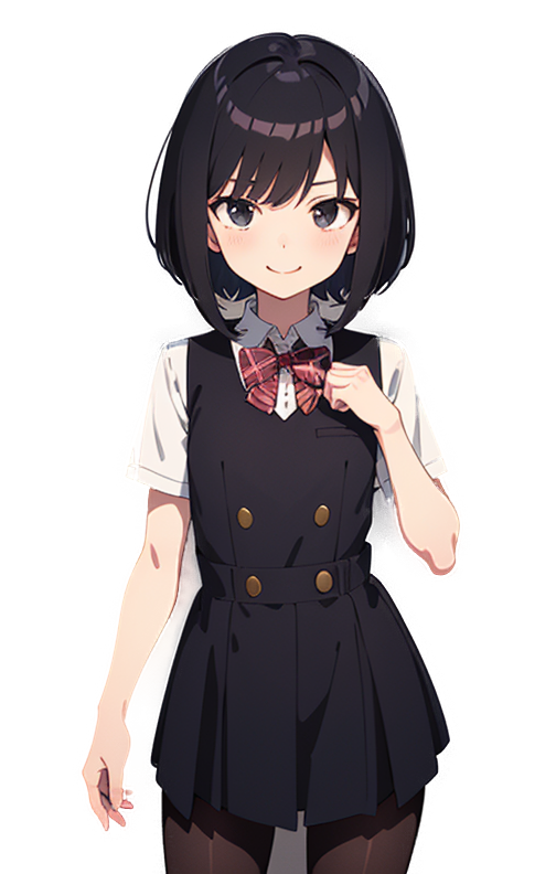 店員の制服っぽい女子 / A girl who looks like a clerk's uniform