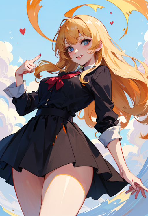 金髪ツンデレ生徒会長 / blonde tsundere student council president