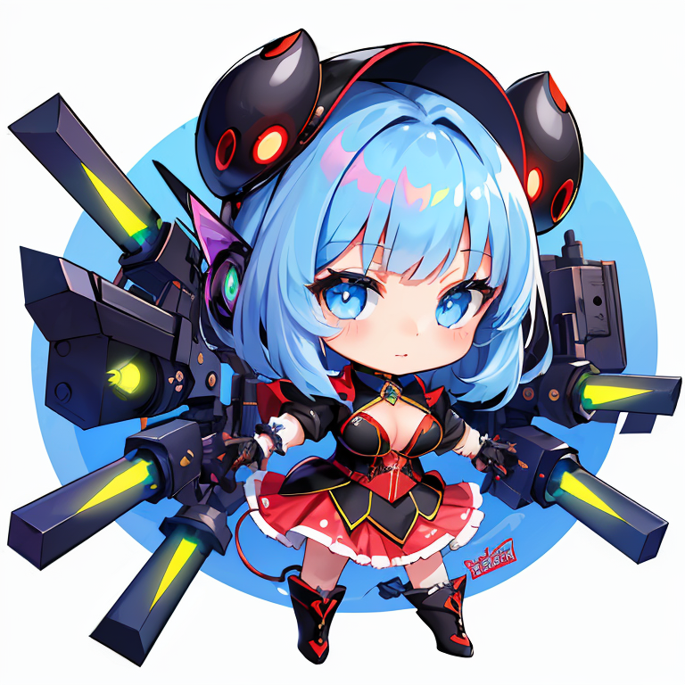 ちびキャラ重装ボスキャラっぽい / Looks like a chibi character heavy armored boss character