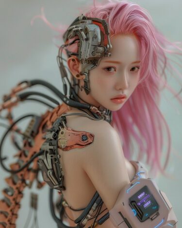 ”未来のメロディーを奏でるサイボーグ / The Cyborg Who Plays the Melodies of the Future”